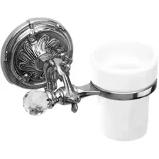Стакан для зубной щетки и пасты Art&Max Barocco Crystal AM-1787-Cr-C