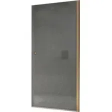 Душевая дверь MaybahGlass 80x198 / MGD-807-2 (графитовое матовое стекло/бронзовый)