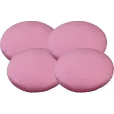 Комплект подушек на стул MATEX Velours / 46-479 (светло-розовый)