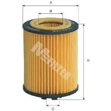 Фильтр масляный MFILTER TE 616 Opel Corsa B 1.0i 12V 96-00