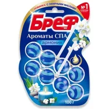 Средство для унитаза Bref Ароматы СПА Гармония 2x100 г