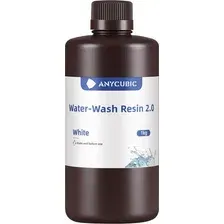 Фотополимер Anycubic Water-wash 2.0 SSX2WH-10 (1л, белый)