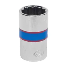 Головка торцевая двенадцатигранная 1/4" 11 мм KING TONY 233011M