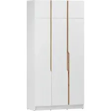 Шкаф Eligard Aura 3Dа (белый)