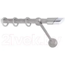 Карниз для штор Lm Decor Луна 056 1р витой (сатин, 3м)