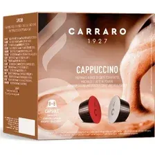 Кофе в капсулах Carraro Cappucсino 8+8 шт
