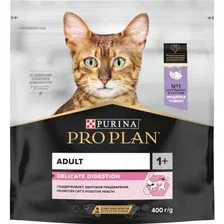 Корм для кошек Pro Plan Delicate Adult OptiDigest, индейка, 400 г