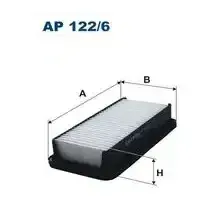 Фильтр воздушный FILTRON AP 122/6