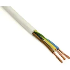 Провод силовой ВЭКЗ ПВС 3x1.5 (белый)