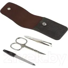 Набор для маникюра Dewal 900BROWN (коричневый)