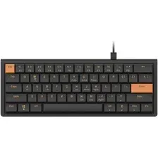 Клавиатура Ajazz NKL61 (черный/оранжевый, Low Profile Switch)