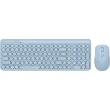 Комплект клавиатура и мышь A4Tech Fstyler FG3300 Air2 (синий)