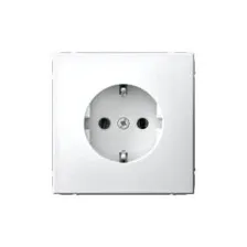 Розетка с заземлением, 16А, механизм GAL000143 Systeme Electric ArtGallery Белый