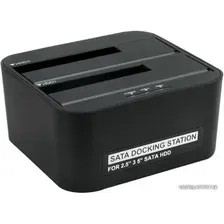 Бокс для накопителей 2.5" и 3.5" AgeStar 3UBT6 Black