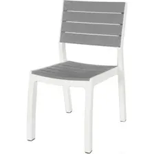 Стул Harmony Armchair белый/серый