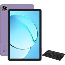 Планшет Horizont H-Tab Crystal 6GB/128GB LTE (с клавиатурой, лавандовый)