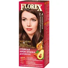Крем-краска Florex Super, 2.4, молочный шоколад