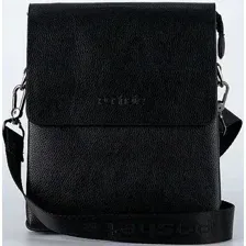 Мужская сумка Poshete 250-1346-2-BLK (черный)