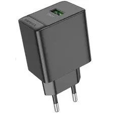 Сетевое зарядное Borofone BAS12A (черный)