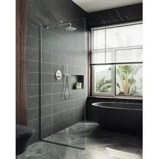 Душевая стенка MaybahGlass 99x195 MGD-1352-5у (прозрачное стекло/хром матовый)
