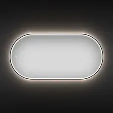 Wellsee Зеркало с фронтальной LED-подсветкой 7 Rays' Spectrum 172202020, 100 x 55 см (с сенсором и регулировкой яркости освещения)