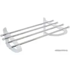 Полка для полотенца Primanova M-B12-01 (белый)