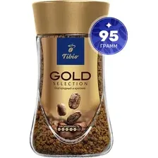 Tibio Кофе растворимый Gold Selection 95 г