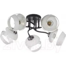 Люстра Aitin-Pro НПБ 02-5x60-101 / K2132/5 (черный/хром)