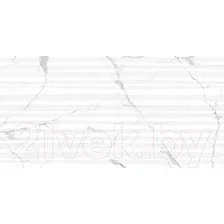 Декоративная плитка Beryoza Ceramica Statuario White Decor (600x300)