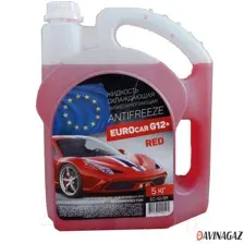 Антифриз EUROcar G12+ 5кг (красный)