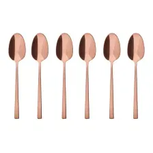 Набор кофейных ложек Sambonet Rock Copper 52762CA7