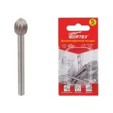 Насадка для гравера гравировальная 6,3 мм WORTEX 5 штук