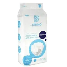 Dr.DINNO Premium Подгузники для взрослых (размер L) 20 шт