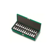 Набор бит шестигранных под головку 1/2" 24 предмета TOPTUL 