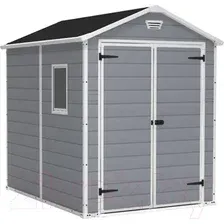 Хозблок садовый Keter Manor 6x8 DD 230448 (серый)