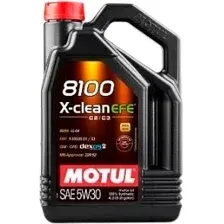 Моторное масло Motul 8100 X-Clean EFE 5W-30 4л