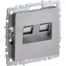 Розетка компьютерная IEK Brite BR-K20-1-K46