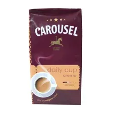 Кофе молотый Carousel daily cup crema 500г
