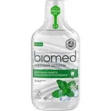 Ополаскиватель для полости рта Biomed, мятный шторм, 500 мл