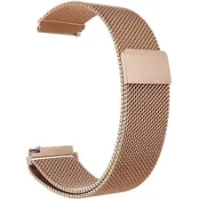 Браслет Rumi Milanese loop металлический 24 мм (красное золото)