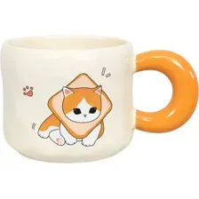 Кружка ILikeGift Котик любит выпечку / YX-689-01