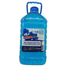NORDTEC Стеклоомыватель -15C 4л зимний (На изопропиле)