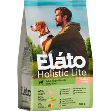 Сухой корм для собак Elato Holistic Lite Для привередливых собак с кроликом и индейкой (500г)
