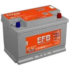 Автомобильный аккумулятор Titan EFB R+ (75 А·ч)