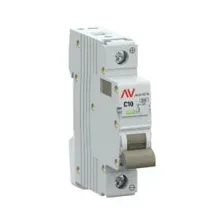 Выключатель автоматический AV-6 DC 1P 10A (C) 6kA EKF AVERES