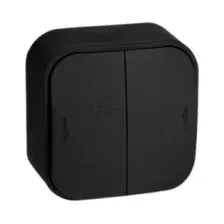 Выключатель Legrand Quteo 782479 (черный матовый)