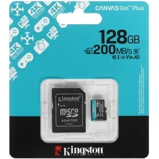 Карта памяти Kingston Canvas Go! Plus G4 microSDXC 128 GB (SDCG4/128GB)