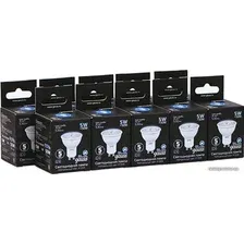 Светодиодная лампочка Gauss GU10 5 Вт 4100K 101506205 (10 шт)