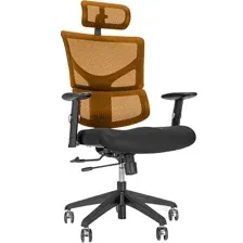 офисное компьютерное кресло Ergostyle Sail-E, T-03 оранжевый