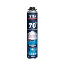 Пена PROF монтажная Tytan Professional 70 зимняя,(выход 65л) 870 мл